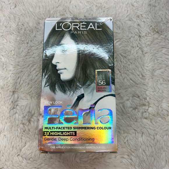 L'Oréal Paris Hair Color Feria Multi-Faceted Shimmering Colour 56 Auburn Brown - Picture 2 of 6